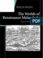 Angus Gowland The Worlds of Renaissance Melancholy Robert Burton in Context Ideas in Context 2006