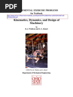 Download Kinematics Dynamics And Design of Machinery K J Waldron and G L Kinzel SOLUTIONS by Sixto Gerardo SN156074978 doc pdf