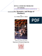 Kinematics, Dynamics, and Design of Machinery, K. J. Waldron and G. L. Kinzel SOLUTIONS
