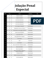 Legislação Penal Especial - Intensivo I 2010