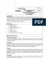 10.02.02 Rejas Metalicas Interiores RI-01 Al RI-08 XAMMAR.