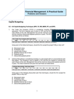 Finalcial Cash Flow