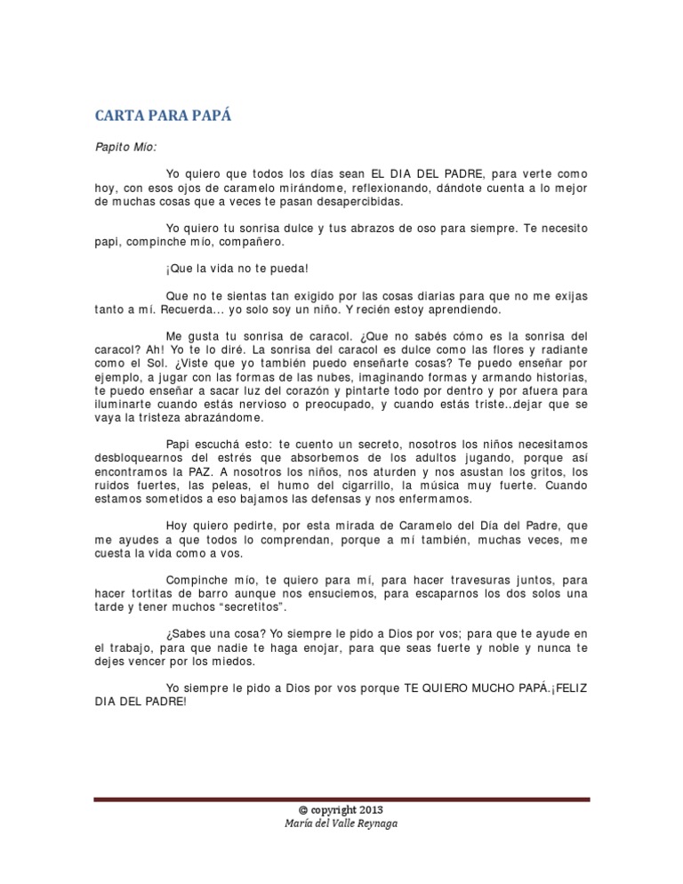Carta para Papa PDF | PDF
