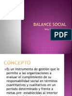 Balance Social