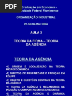 Aula 3-Teoria Da Firma-Teoria Da Agencia1