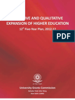 UGC - Inclusive and Qualitative Expansion of Higher Education for 12th FYP