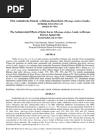 Download Efek Antimikroba Ekstrak n-Heksana Daun Kelor Moringa oleifera Lamk terhadap Esherichia coli secara In Vitro by Gregory Kalona SN156101956 doc pdf