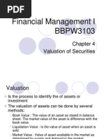 Financial Management I - Chapter 4