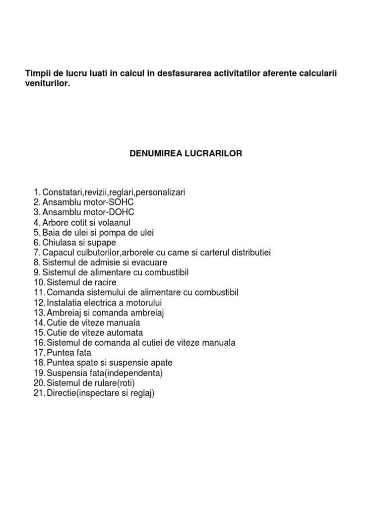 Service Auto | PDF