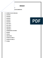 Checklist: Dna & Chromosomes