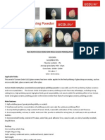Rare Earth Cerium Oxide CeO2 Glass-Ceramic Polishing Powder 558