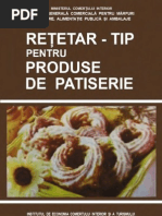Retetar pentru produse de patiserie