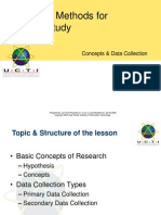 5-Reserch Concepts and Data Collection