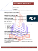 Cash Book & Bank Reconciliation Statement