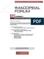 Pharmacopieal Forum Vol32No2