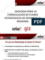 01 Metodologia Formulacion de Planes _giz_ceplan 02.07.2012