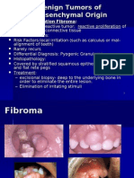Benign Oral Tumors of Mesenchymal Tissue Origin