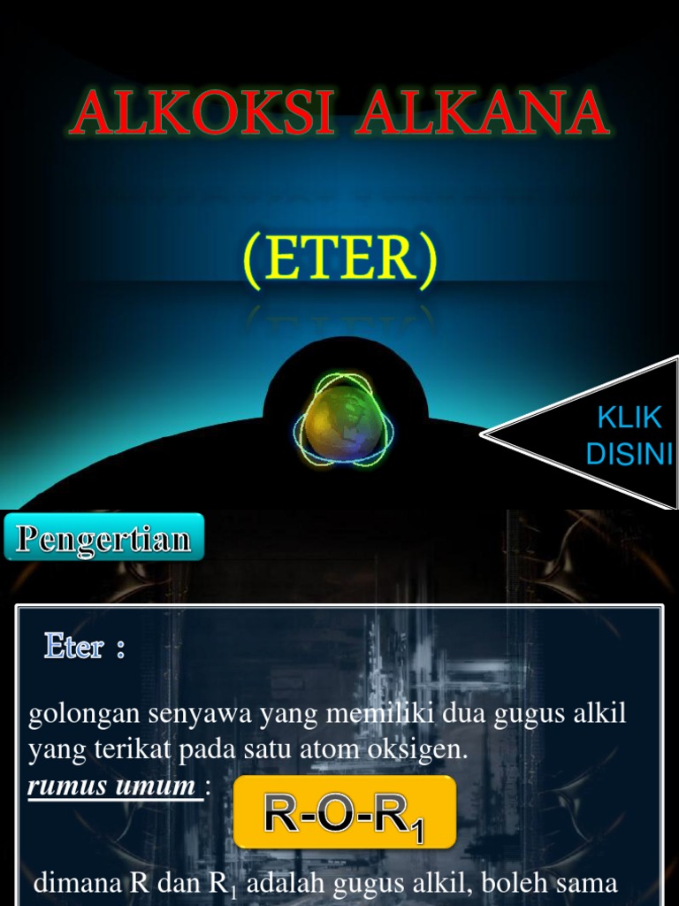 Alkoksi Alkana