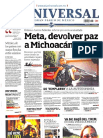 Portadas Medios Nacionales-Viernes 26 Julio 2013