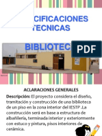 Expediente Tecnico Biblioteca