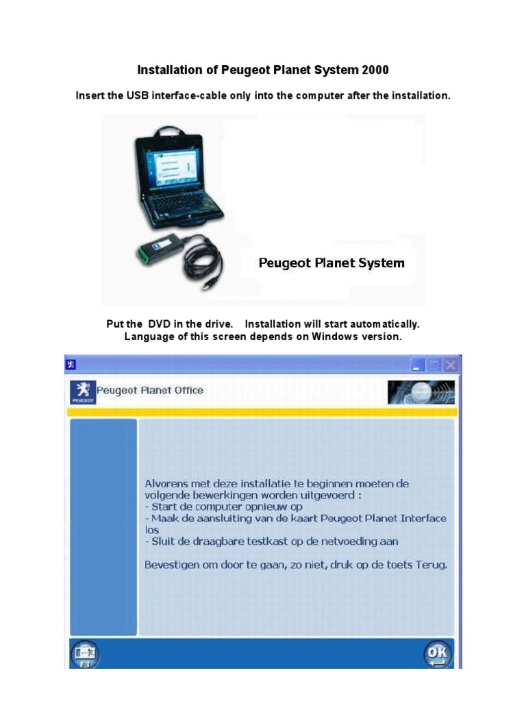 Installatie PP2000-E | PDF | Operating System Families | Microsoft Windows