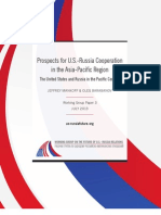 Prospects for U.S.-Russia Cooperation in the Asia-Pacific Region