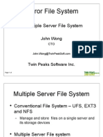 Twin Peak Software Mirror File System
