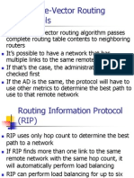 Distance-Vector Routing Protocols