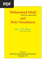 Download Muhammad Sahab Pbuh and holy Narashansa by QS Khan SN15617127 doc pdf