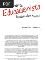 Manual para Lideranças - Movimento Educacionista