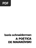 BORIS a Poetica de Maiakovski