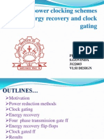 Ultra Low Power Clocking Using Energy Recovery and Clock Gating