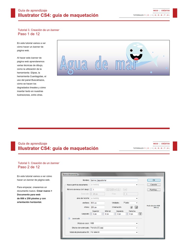 Práctica 1 - Illustrator | PDF | Ilustrador Adobe | Point and Click