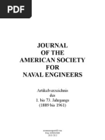 Journal of the American Society for Naval Engineers