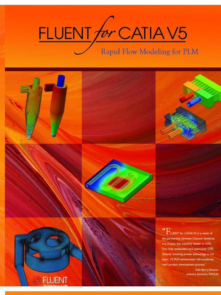 Fluent For Catia v5 (Brochure) PDF Product Lifecycle