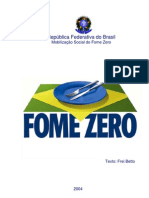 Fome Zero combate fome Brasil mobilização