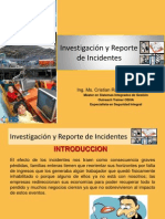 Investigacion y Reportes de Incidentes