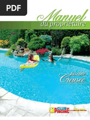 Manuel Du Proprietaire Piscine Creusee Ph Chlorine
