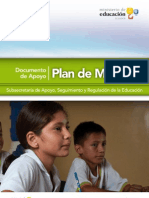 Plan - Mejora Ministerio de Educacion PDF