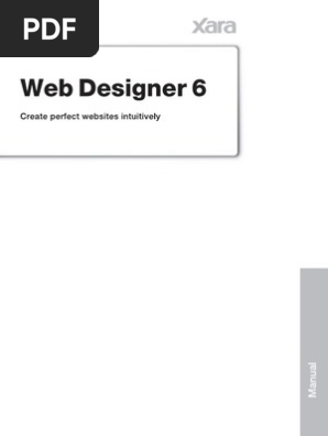 Xara Manual Web Design Image Editing