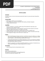 Sap Sd Resume 2 Exp | Sap Se | Sales