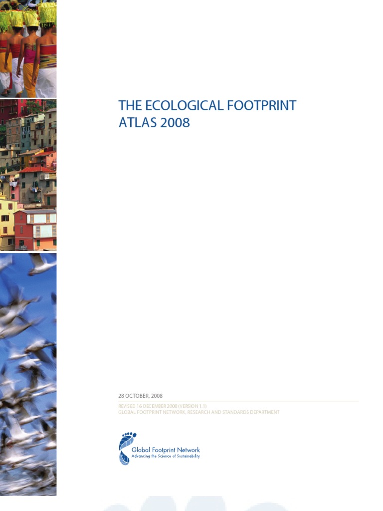 The Ecological Footprint Atlas - 2008 (Global Footprint Network) | PDF |  Resource | Sustainability