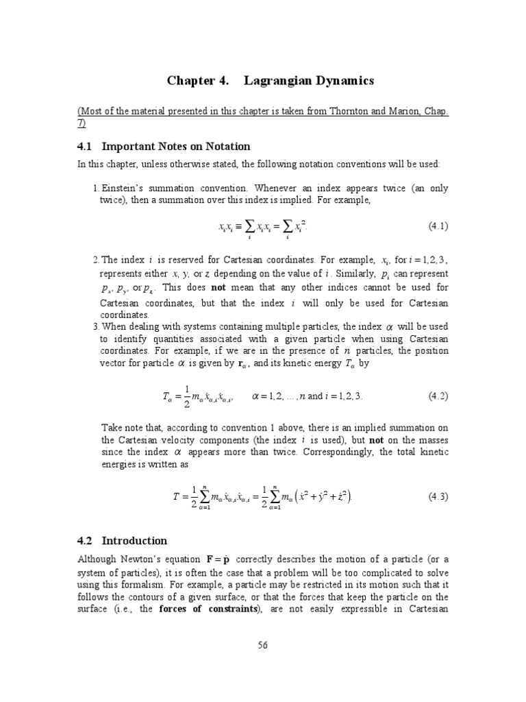 Lagrange PDF | PDF | Lagrangian Mechanics | Noether's Theorem