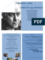 FOLDER CONCURSO LITERÁRIO- programação