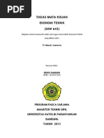 Download Tugas Ekonomi Teknik BCR by Muhamad Lukman Subangi SN156282328 doc pdf