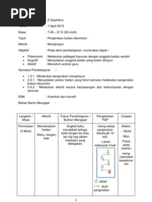 Rph Pj Tahun 1 Menghayun Pdf