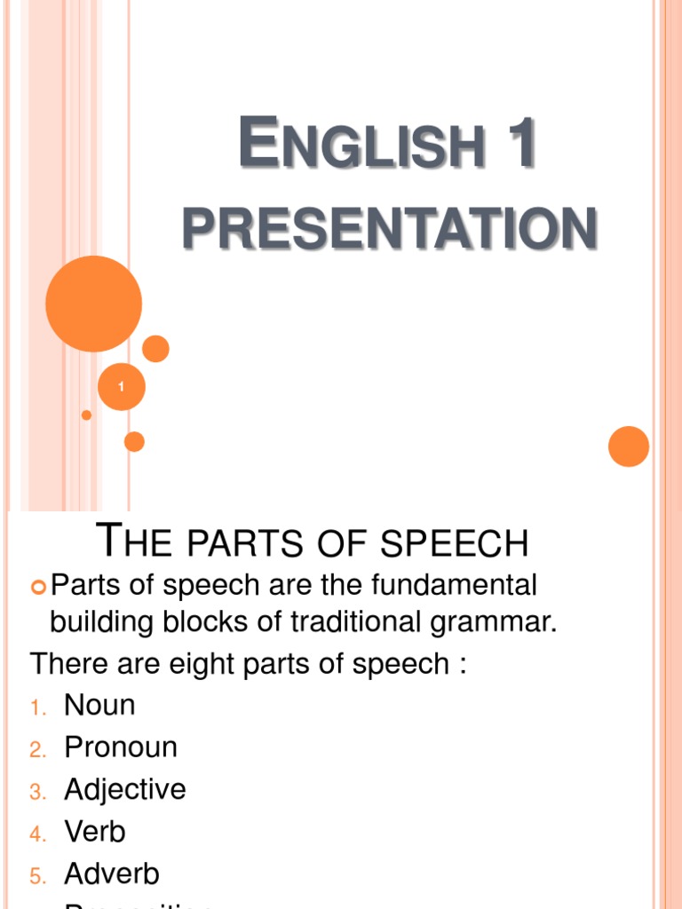 presentation about english grammar