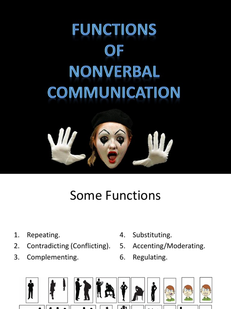 Functions of Nonverbal Communication PDF Nonverbal Communication Social Psychology