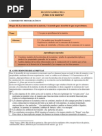 Blooque III, Subtema 2.1, Ciclo 2007-08