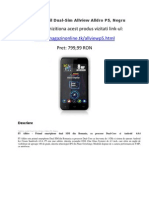 Telefon Mobil Dual-Sim Allview Alldro P5, Negru